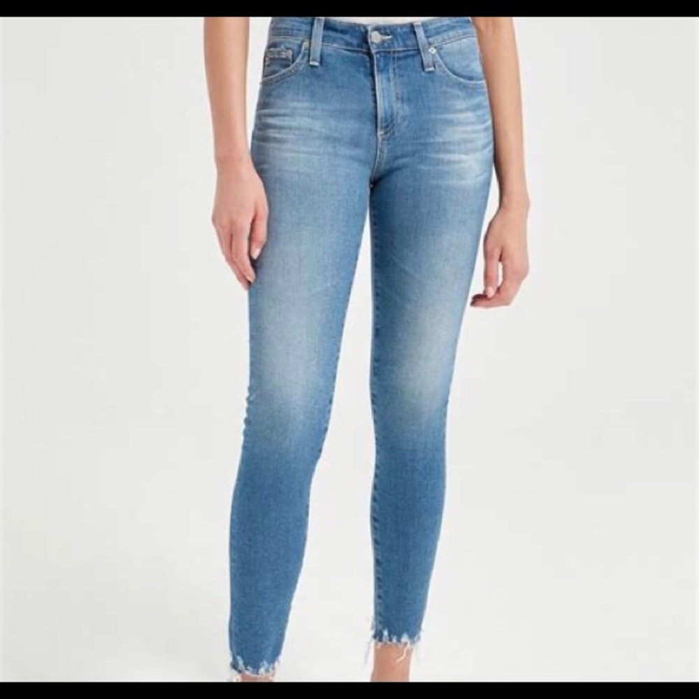 AG Farrah Skinny Ankle High Rise 18 years Cruising
